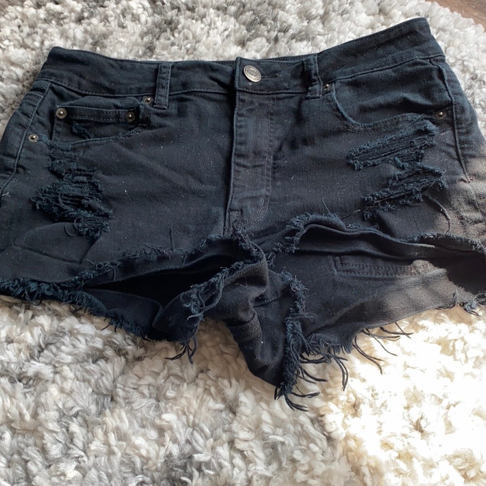 Black denim